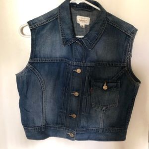 jean vest